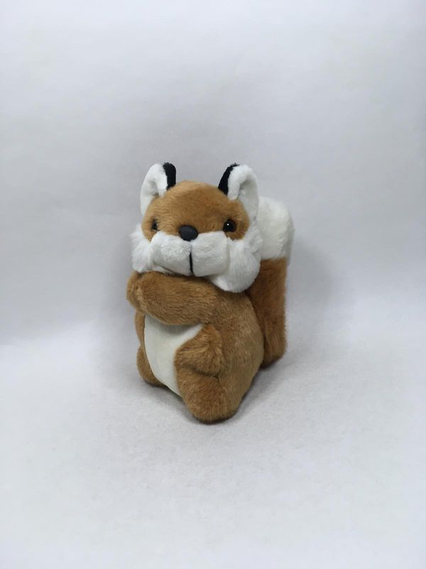 Fuchs mit Babys Knuffel stehend 25 cm Rarität Fuchs mit Babys Knuffel stehend 25 cm Rarität