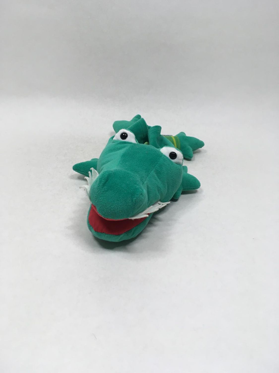 Krokodil Handpuppe Sterntaler liegend 35 cm selten