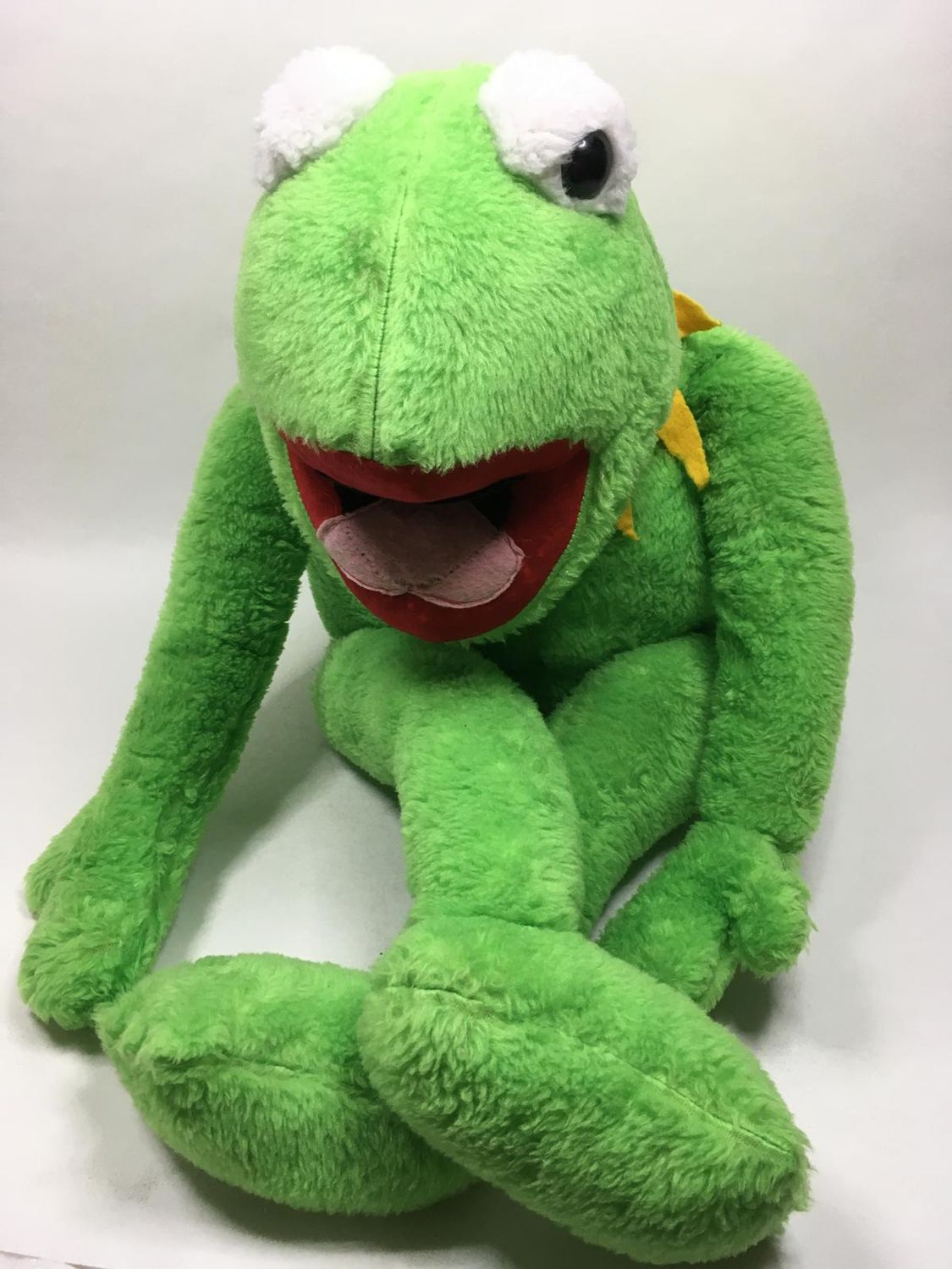 XXL Kermit der Frosch Petra Toys stehend 85 cm 1,2 kg Mega Sammlerstück und Rarität