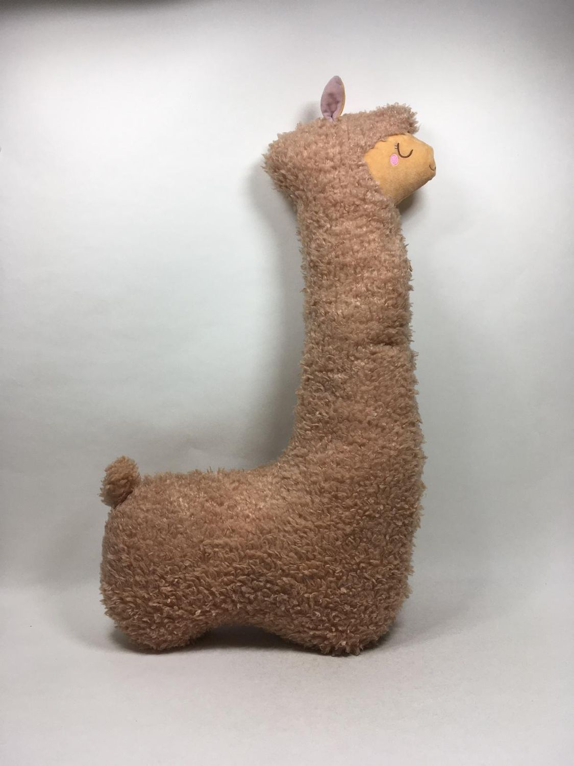 XXL Lama Kissen Knuffel stehend 75 cm 0,755 kg Sammlerstück