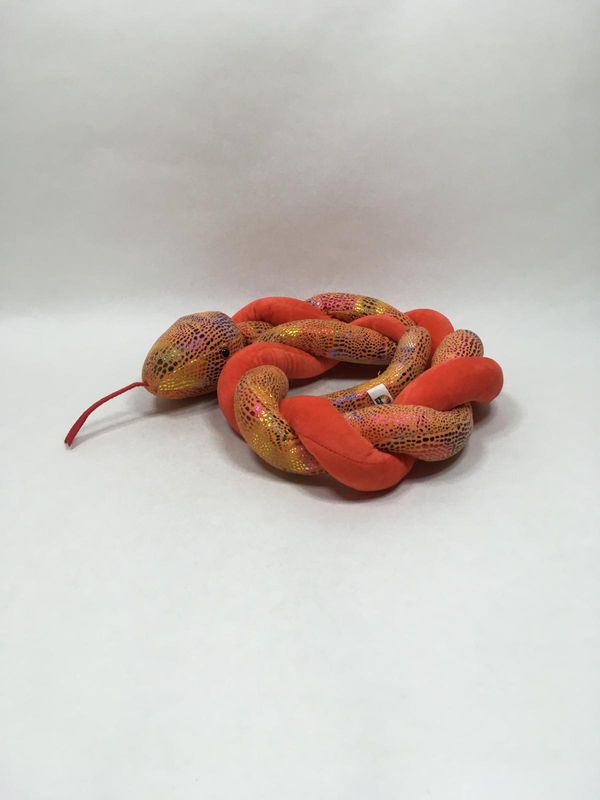 Schlange Sparkle Softies liegend 140 cm sehr selten