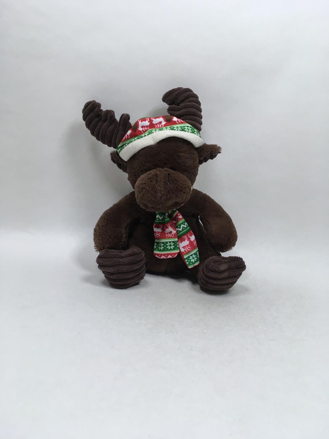 Elch Kuschelfreund sitzend 33 cm selten