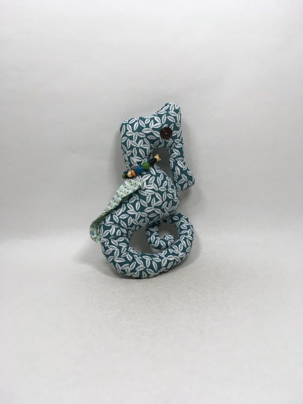 Seepferdchen Knuffel stehend 38 cm sehr selten