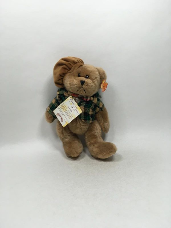 Teddy Jubiläumsbär Handarbeit Paul limitiert stehend 40 cm Unikat Neuwertig mit Etikett und Zertifikat