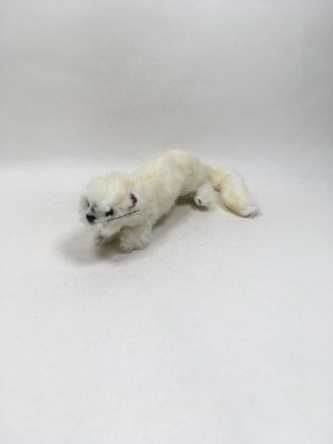 Hermelin Frettchen Marder Otter Bob der Bär stehend 57 cm Sammlerstück