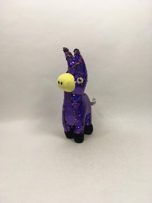 Lama Whitehouse stehend 35 cm Sammlerstück