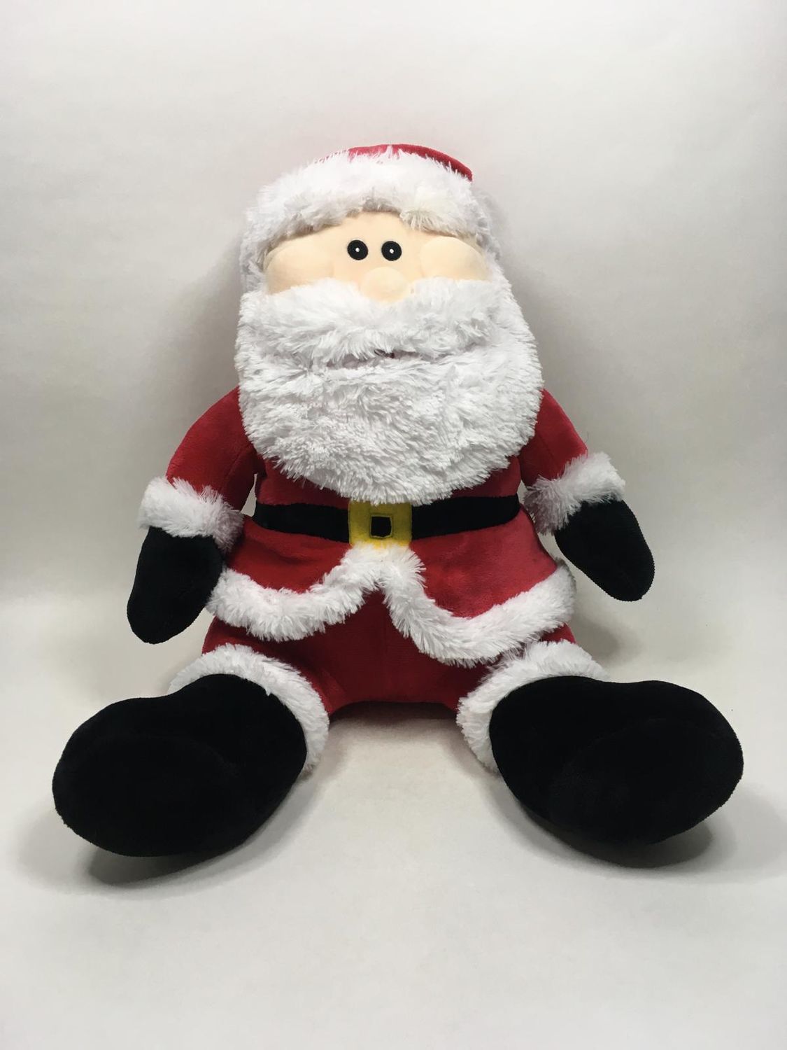 Puppe Nikolaus Weihnachtsmann XL ZD Trading sitzend 50 cm Mega Sammlerstück