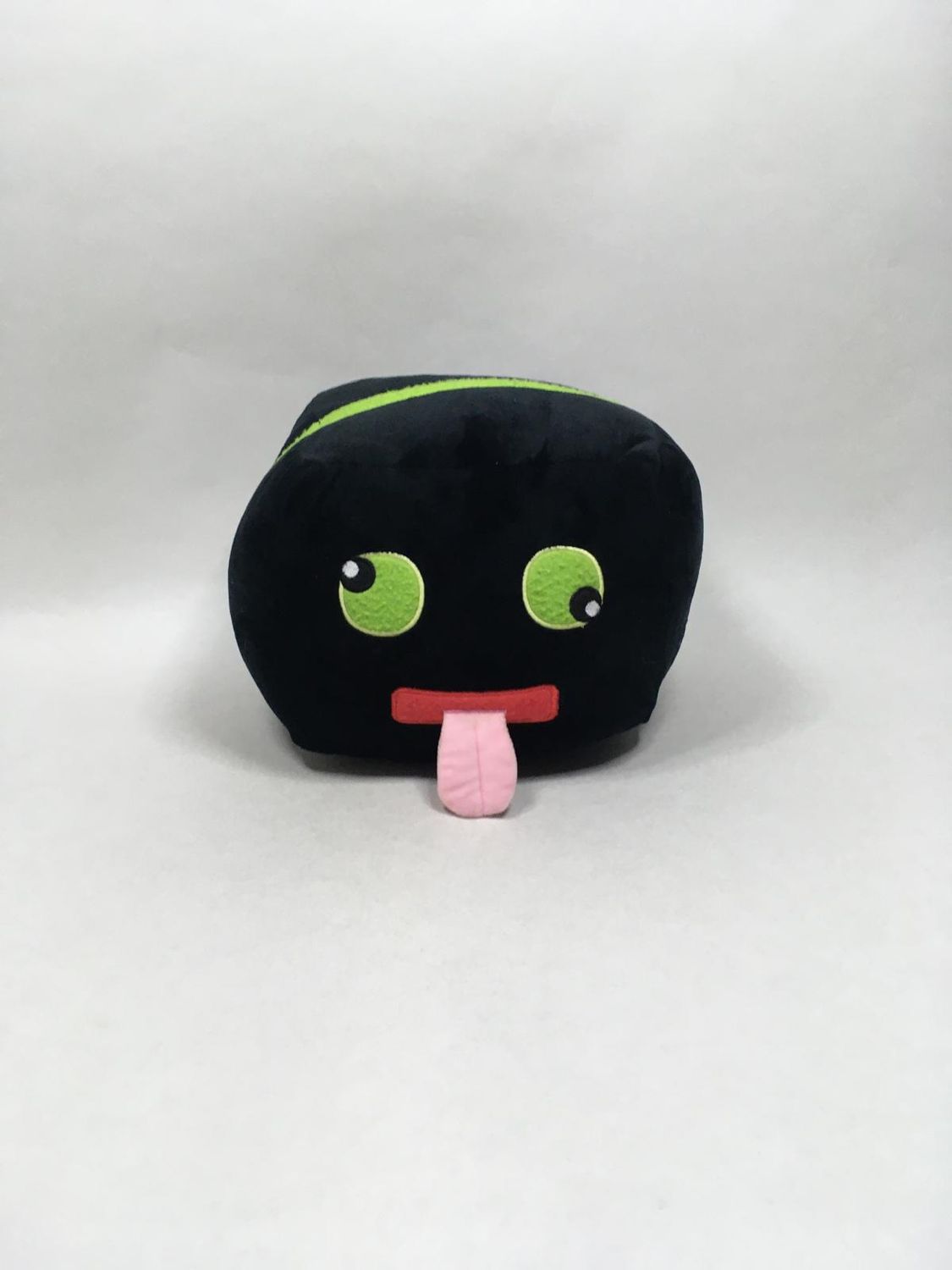 Puppe Plüschbox Kopf Arazhul stehend 28 cm Sammlerstück