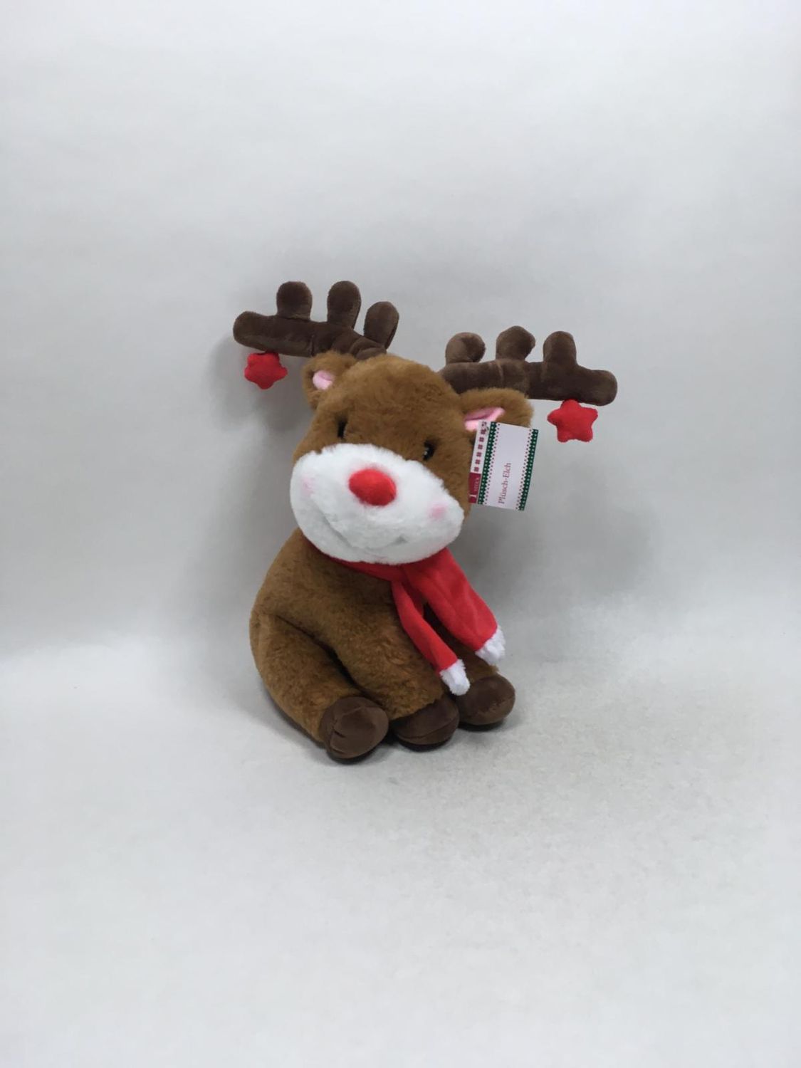 Elch Brauns-Heitmann sitzend 33 cm Neuwertig mit Etikett