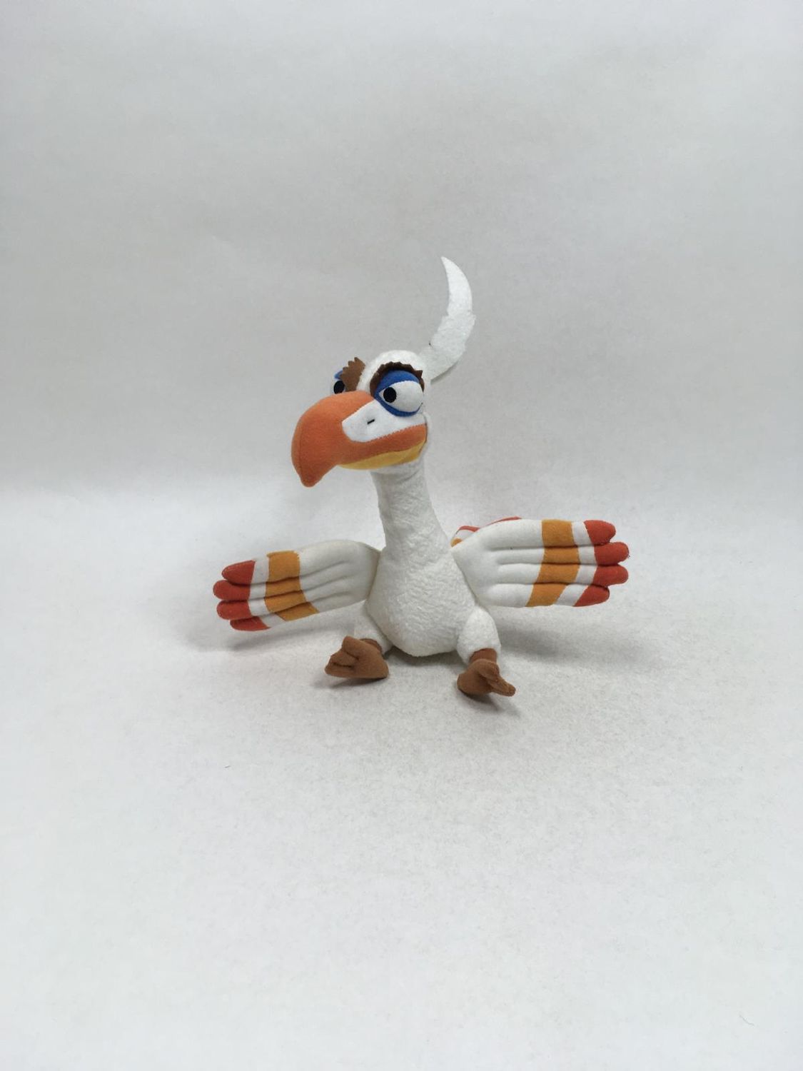 Vogel Zazu König Der Löwen Knuffel stehend 23 cm Mega Sammlerstück