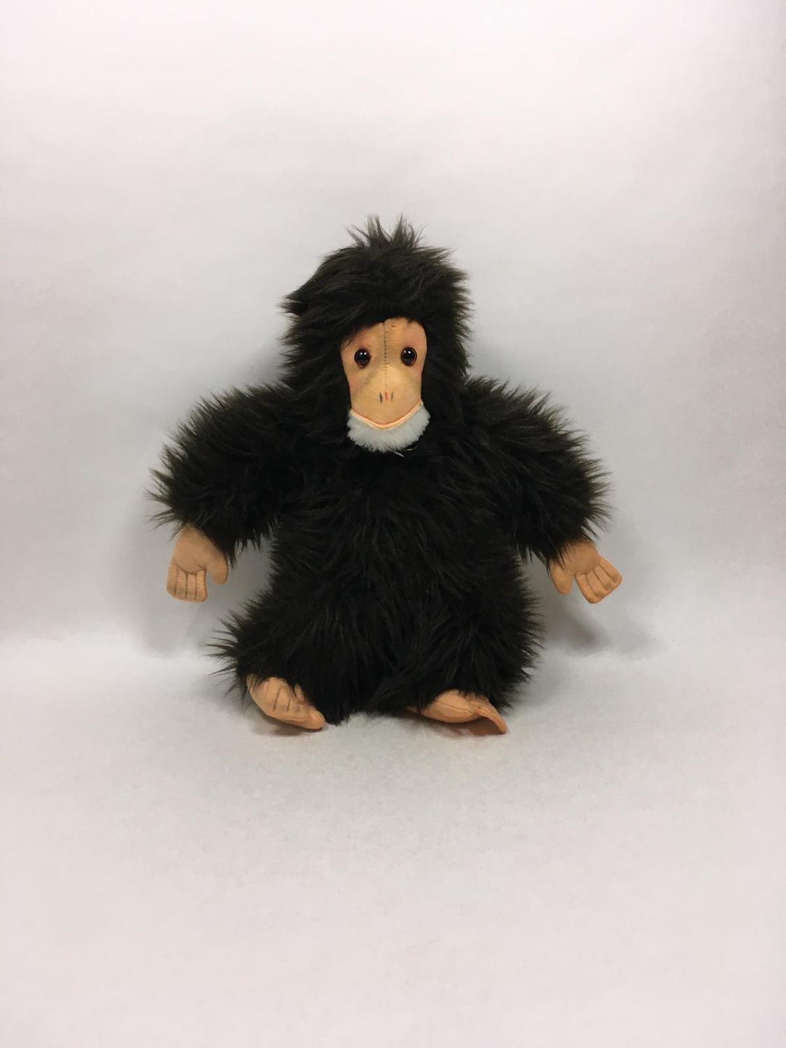 Affe Knuffel stehend 45 cm Vintage Sammlerstück