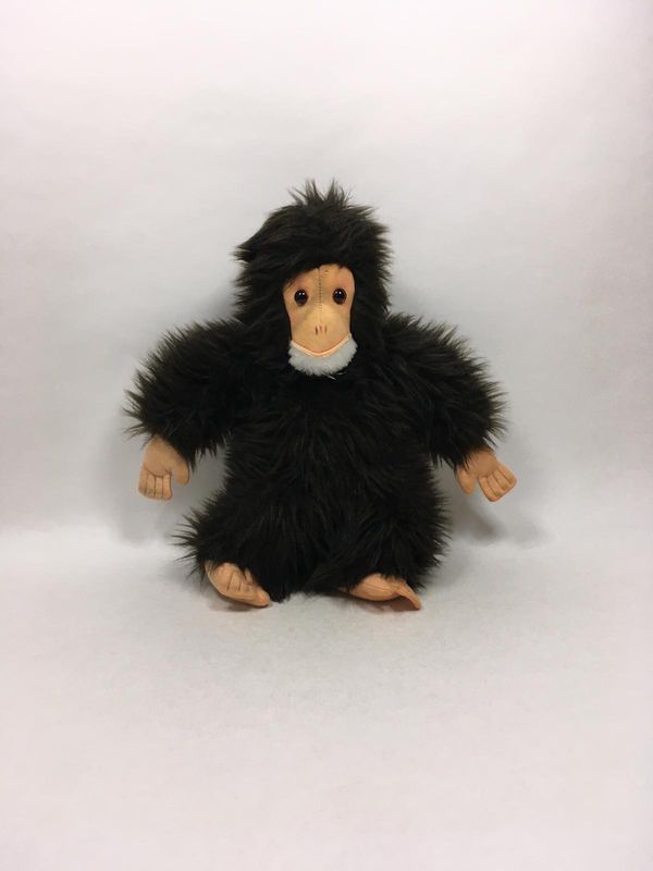 Affe Knuffel stehend 45 cm Vintage Sammlerstück