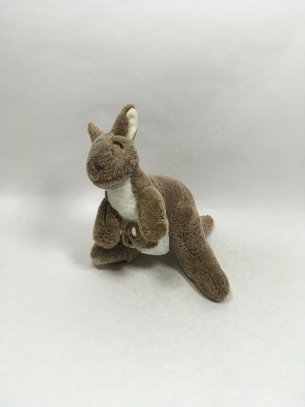 Känguru mit Baby Paul stehend 28 cm selten