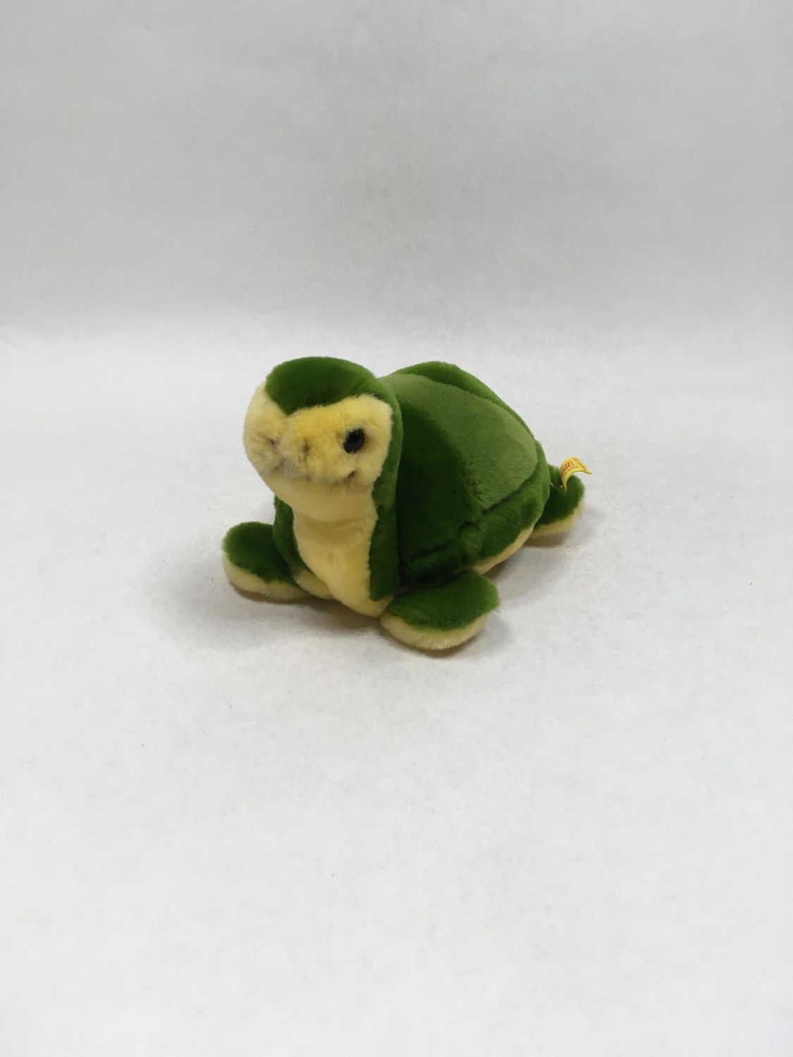 Steiff Schildkröte Cosy Slo 5386/22 mit Knopf und Fahne liegend 18 cm selten