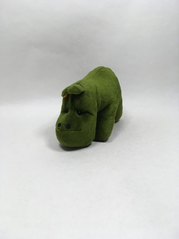 Nilpferd Knuffel stehend 26 cm selten