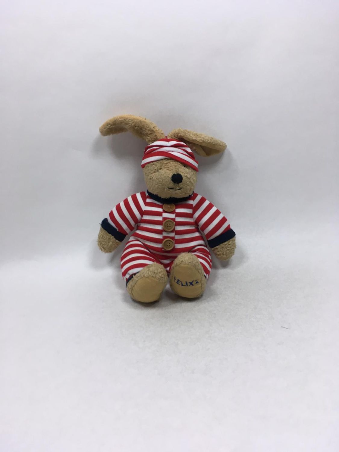 Hase Felix Musikuhr Die Spiegelburg stehend 30 cm Rarität