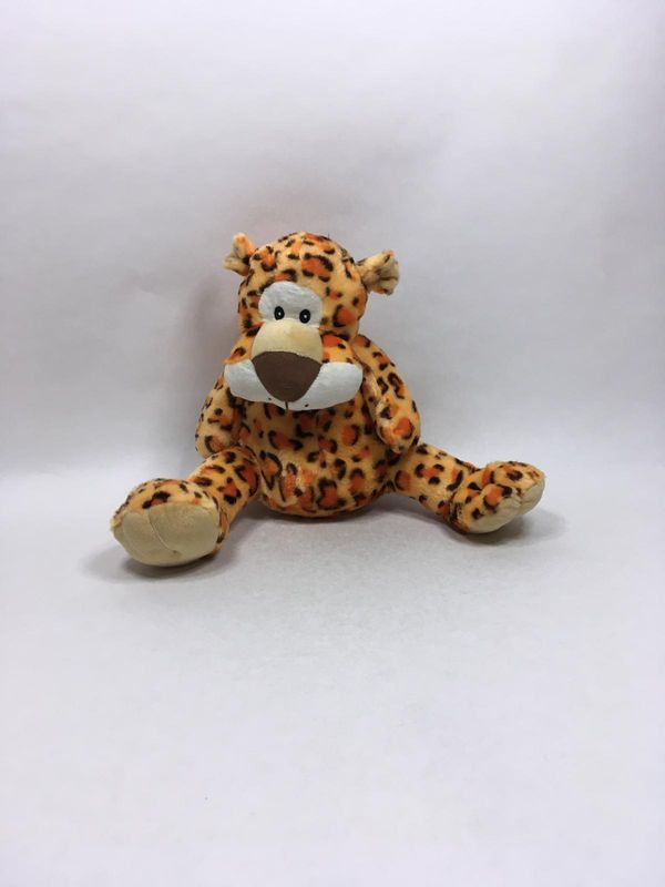 Leopard Knuffel stehend 40 cm sehr selten