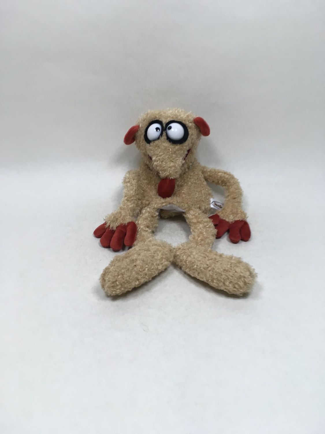 Jan und Henry Erdmännchen Handpuppe Heunec stehend 40 cm Sammlerstück