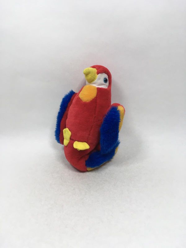 Papagei Knuffel stehend 25 cm selten