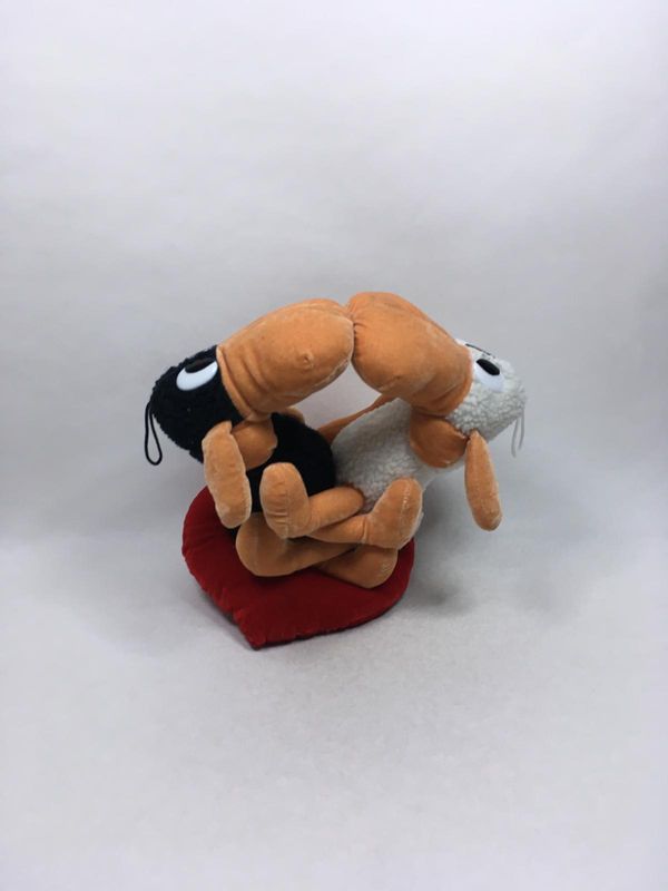 Schaf Knuffel sitzend 40 cm selten