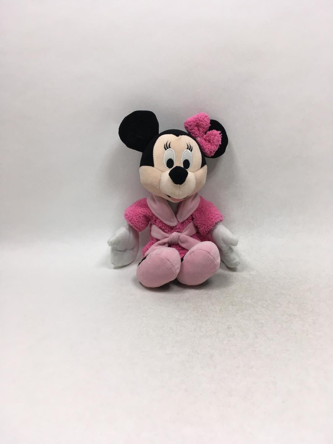 Disney Minnie Mouse im Bademantel stehend 28 cm Sammlerstück