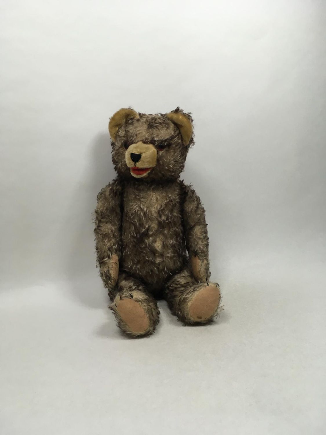 Teddy mit Stimme Knuffel stehend 50 cm Vintage