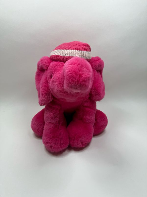 Elefant mit Mütze XL sitzend 37cm ( beliebt )