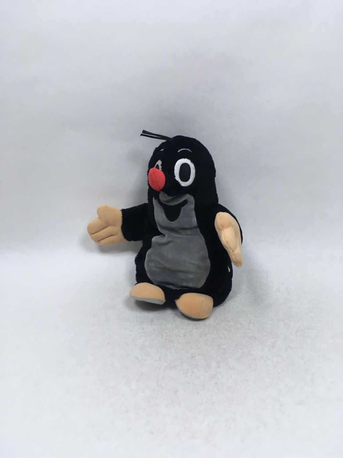 Die Sendung mit der Maus Maulwurf Handpuppe Knuffel stehend 25 cm Sammlerstück