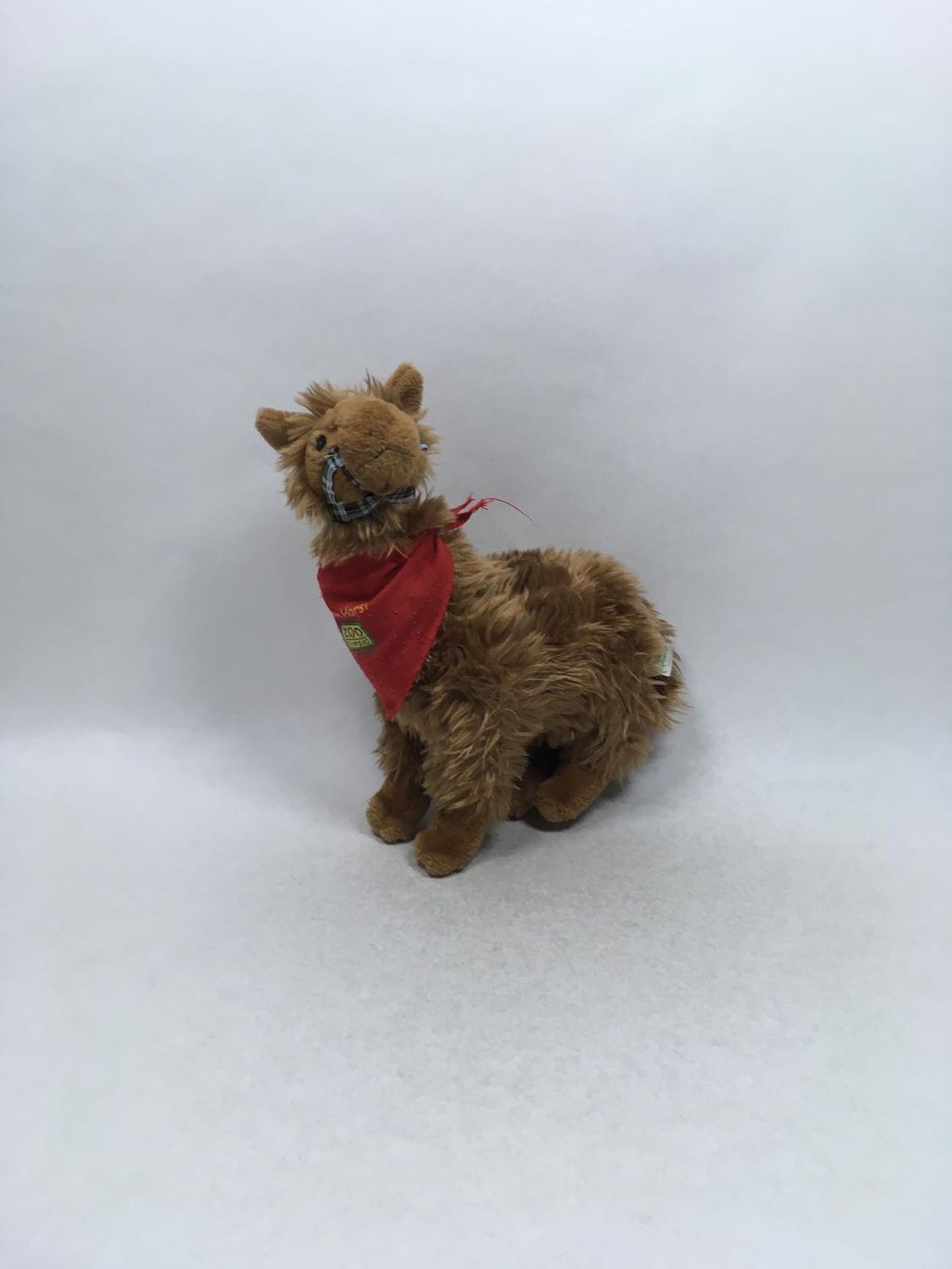 Lama Horst Zoo Leipzig stehend 30 cm selten