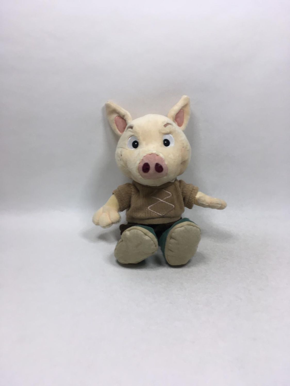 Schwein Ringel Au Schwarte! Jakers stehend 38 cm Rarität