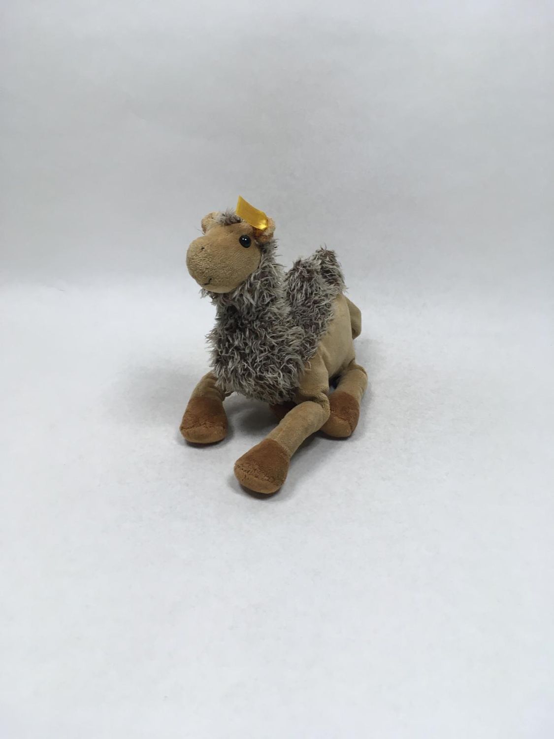 Steiff Kamel 110412 mit Knopf und Fahne stehend 30 cm Mega Sammlerstück