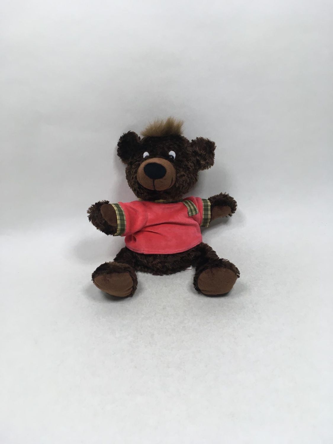 Teddy Handpuppe Klett stehend 35 cm Rarität