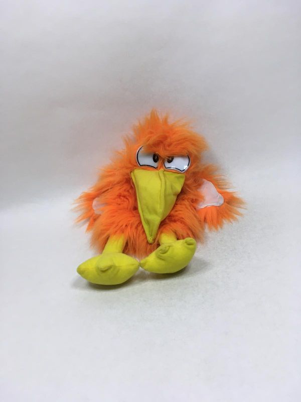 Vogel Handpuppe Pantoys stehend 38 cm selten