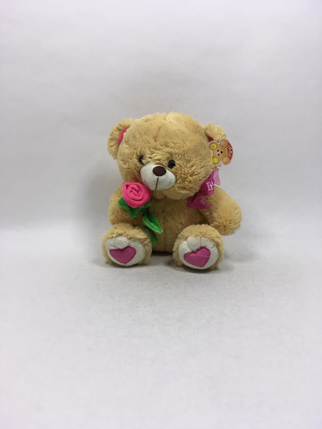 Teddy Paul Import sitzend 25 cm Sammlerstück Neuwertig mit Etikett