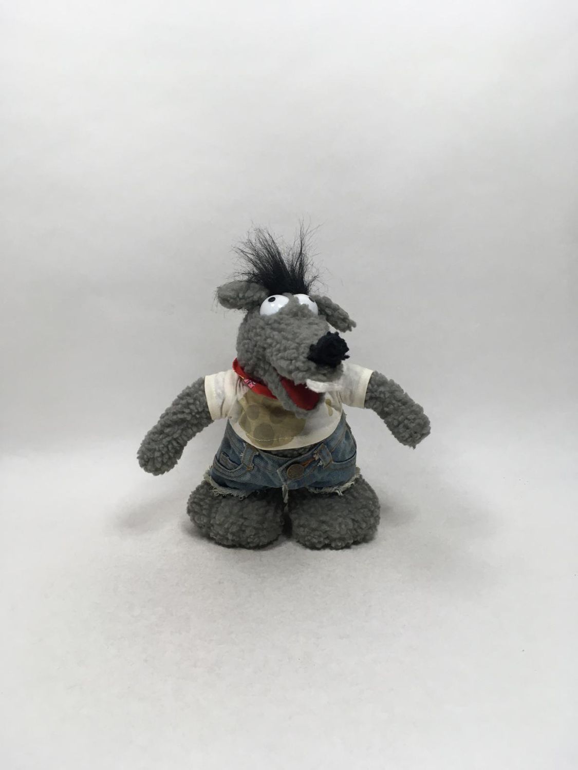 Maus Radioratte Rolf Rüdiger ORF stehend 28 cm Sammlerstück