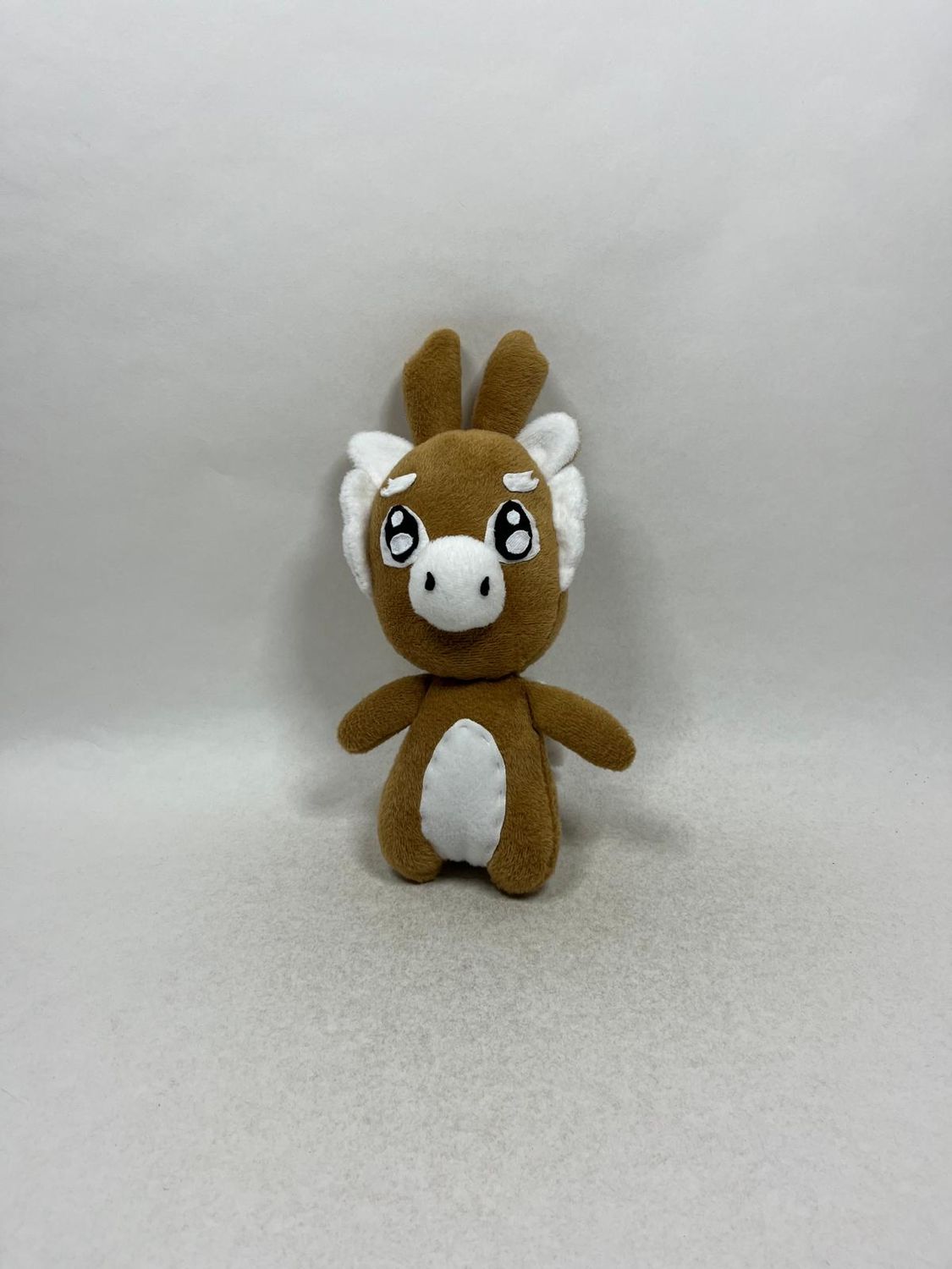 Reh Rentier Knuffel stehend 35 cm selten