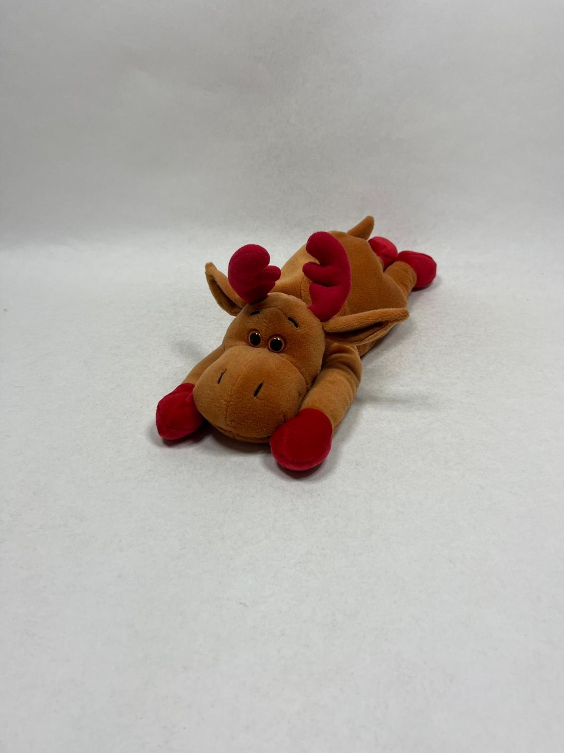 Elch Rudolf Schaffer "Knut Knuddel" liegend 40 cm selten