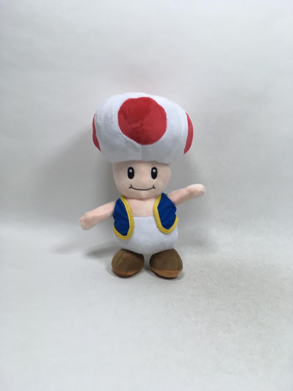 Super Mario Pilz Toad Knuffel stehend 33 cm Sammlerstück und Rarität