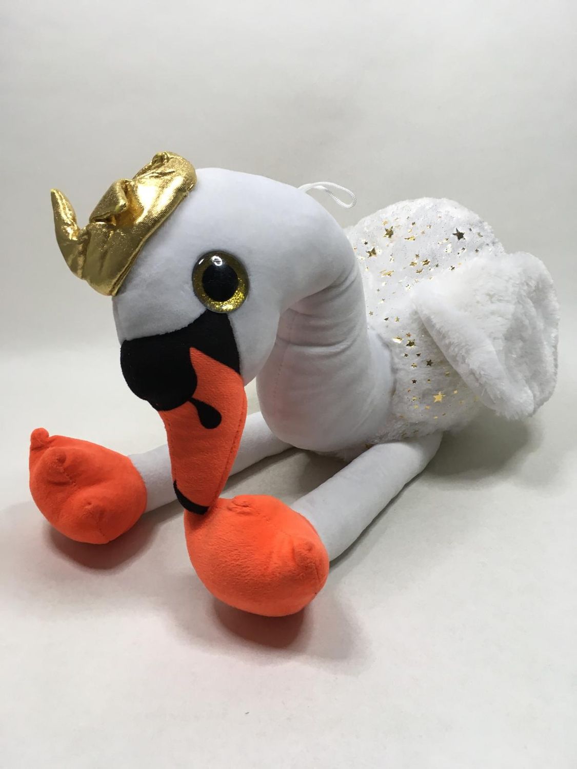 Schwan K+G sitzend 55 cm selten