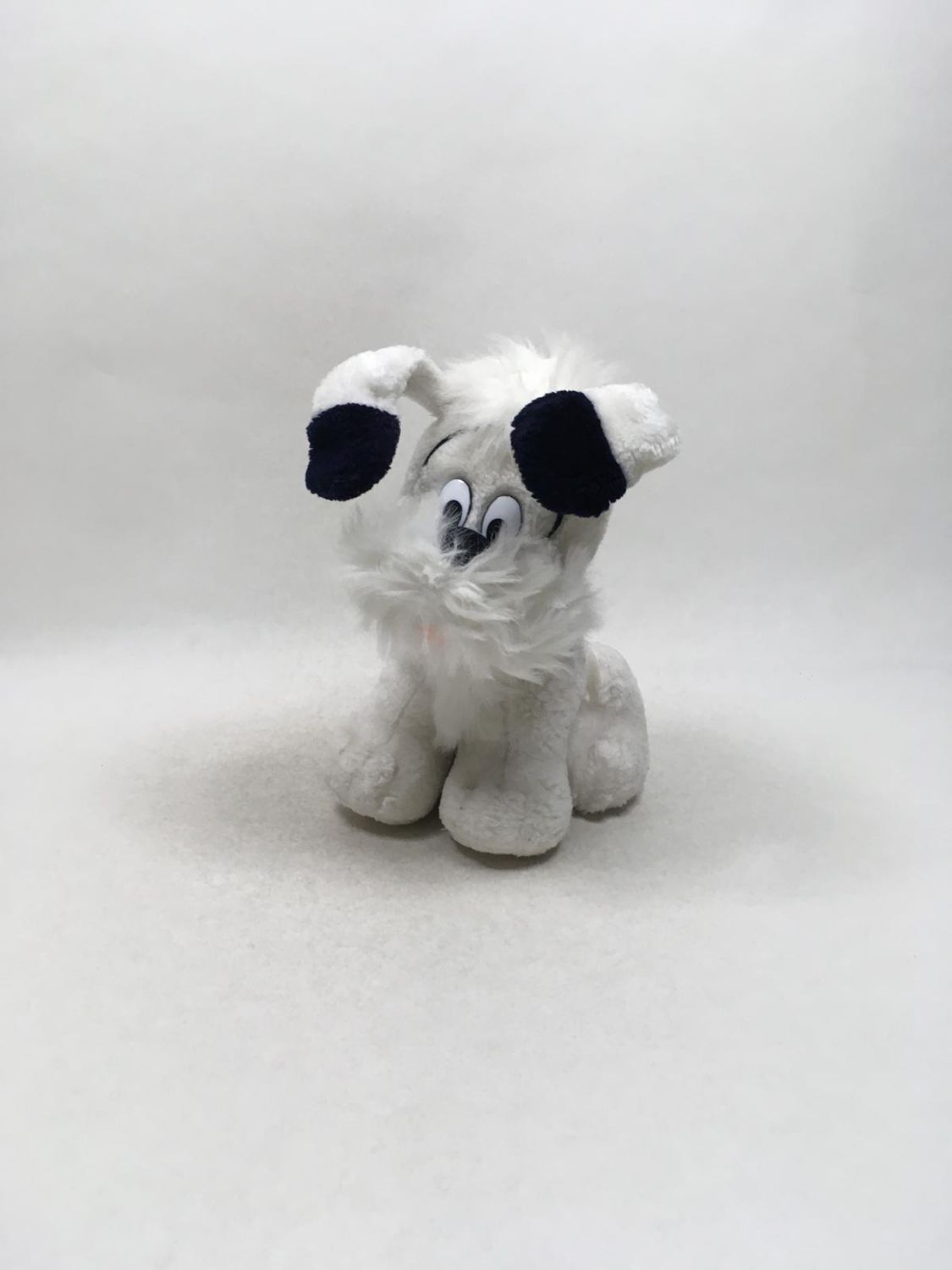 Asterix und Obelix Hund Idefix Michael Mühleck sitzend 33 cm Mega selten