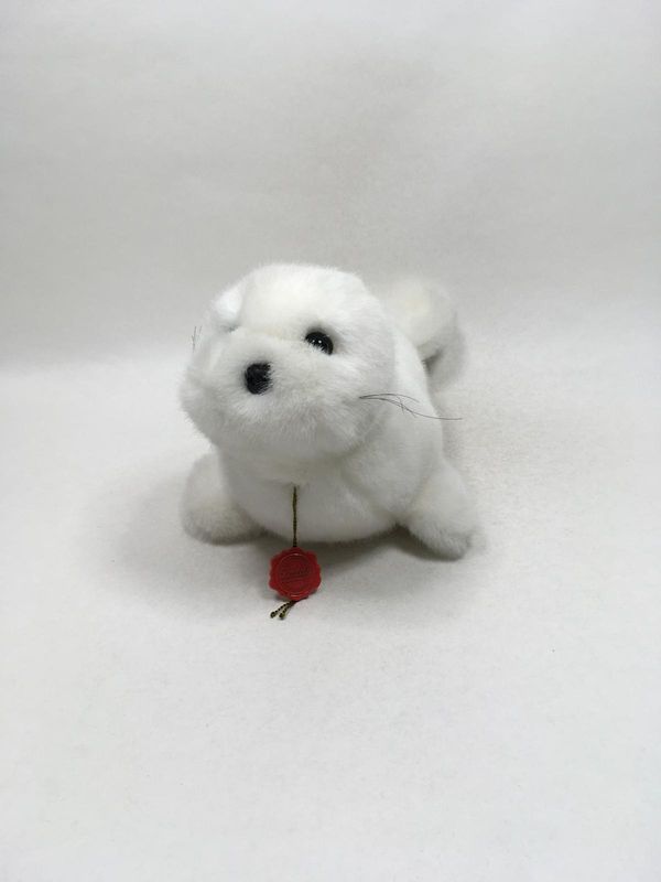 Robbe Teddy Hermann liegend 43 cm selten Robbe Teddy Hermann liegend 43 cm selten
