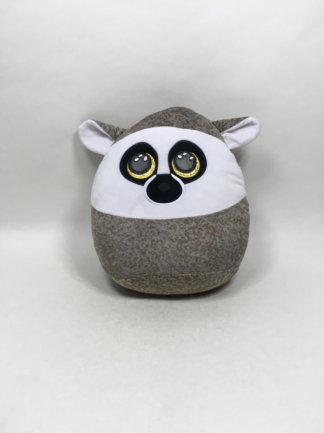 TY Squish-a-Boo Beanie Affe Lemur Linus stehend 35 cm Mega Sammlerstück