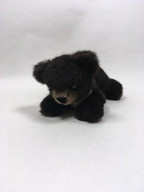 Teddy Knuffel liegend 33 cm Sammlerstück