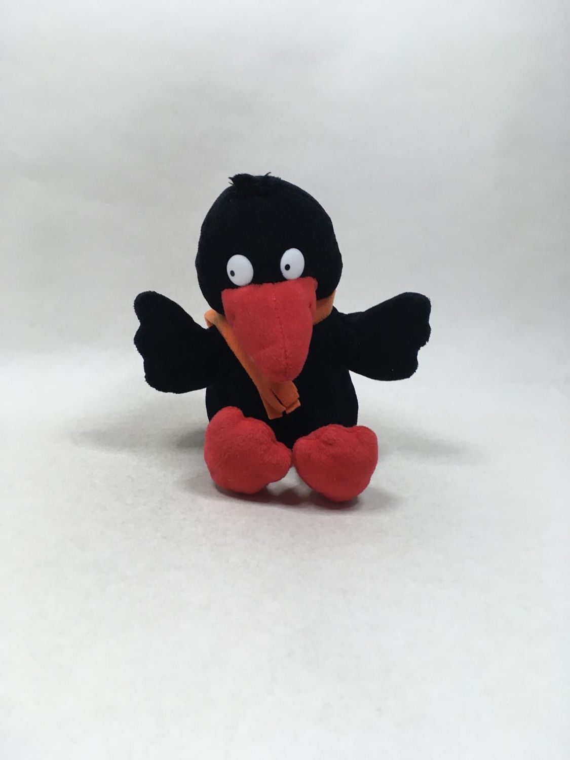 Rabe Handpuppe Toytime stehend 37 cm selten