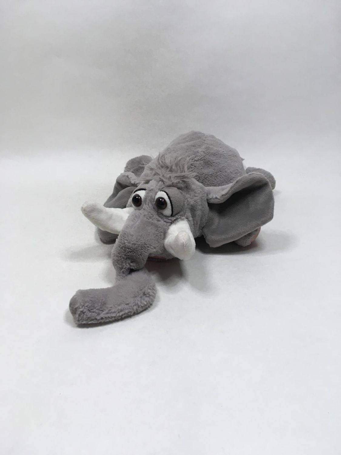 Elefant Handpuppe Living Puppets liegend 48 cm sehr selten