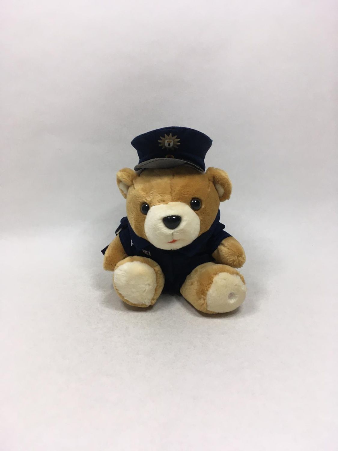 Teddy Polizei Teddywelt sitzend 28 cm selten