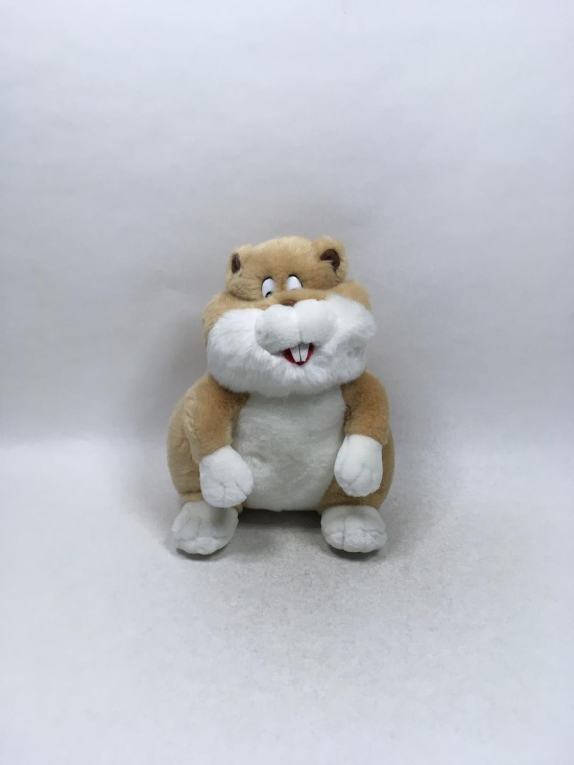 Hamster XL Hermey GmbH stehend 30 cm Rarität