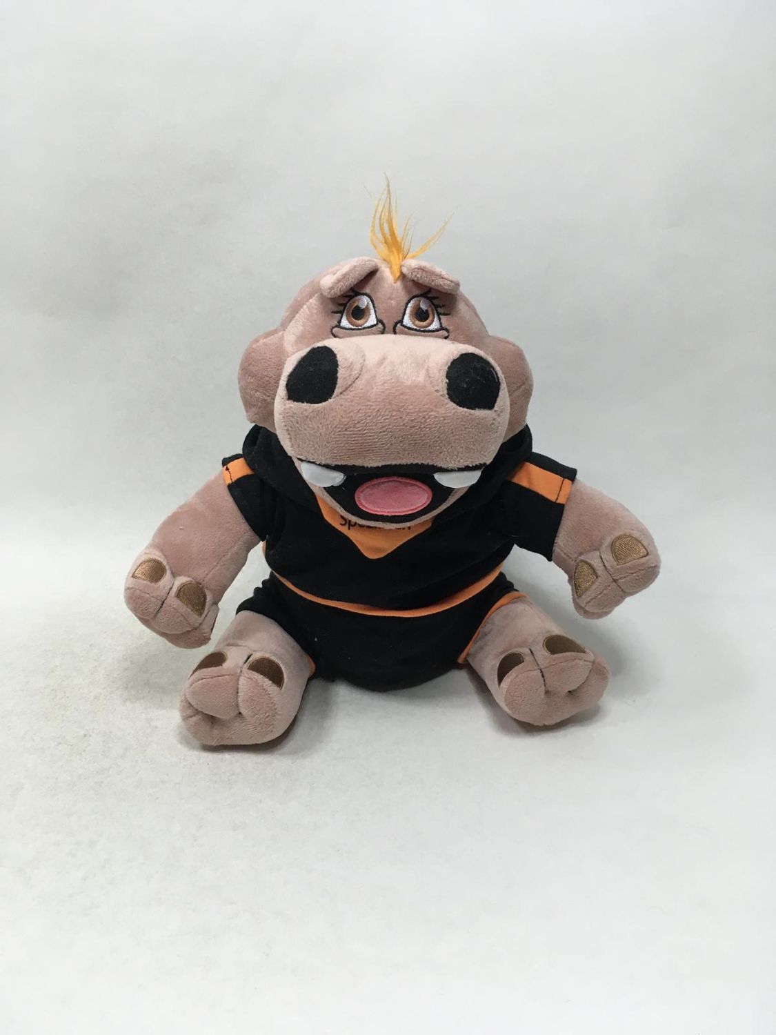 Nilpferd Amanda "Spezifisch" Sebastian Reich Knuffel sitzend 30 cm Mega Sammlerstück und Rarität