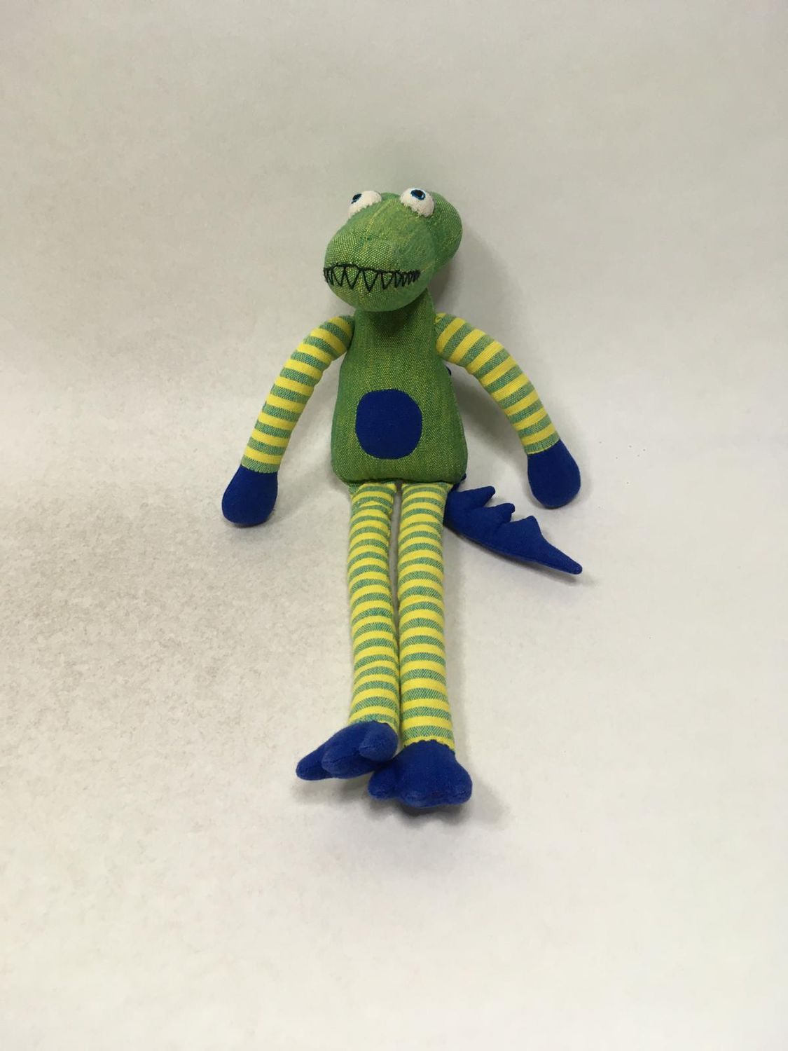 Krokodil Knuffel stehend 35 cm Rarität