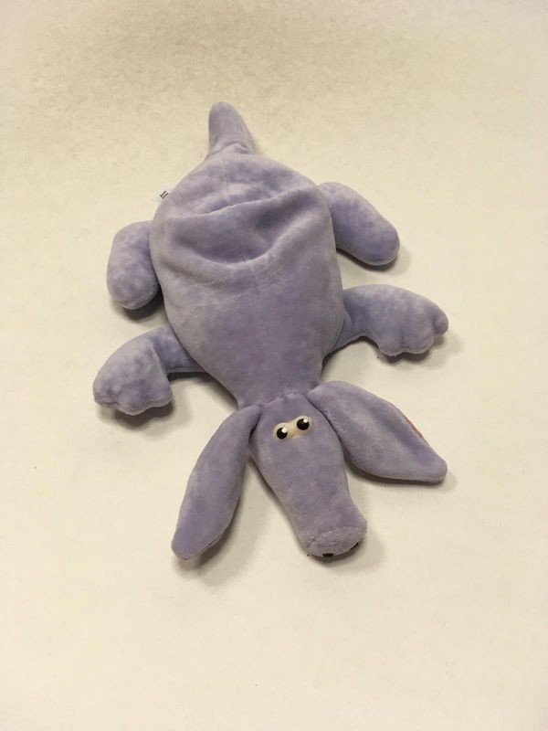 Perlsacktier Erdferkel Superhelmut liegend 30 cm Kult